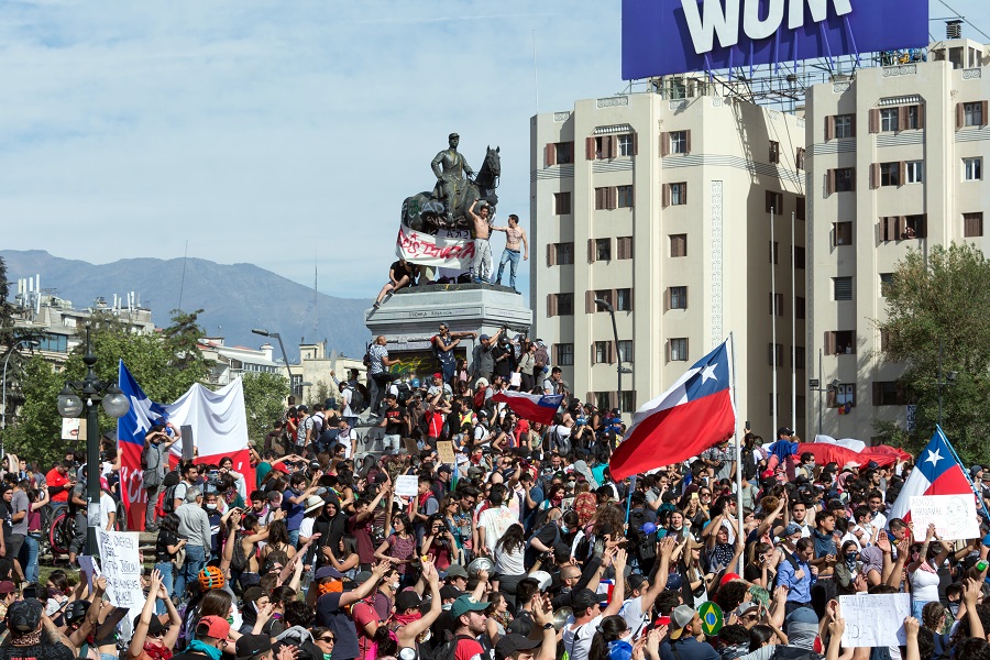 Protestas en Chile. 2019. Carlos Figueroa