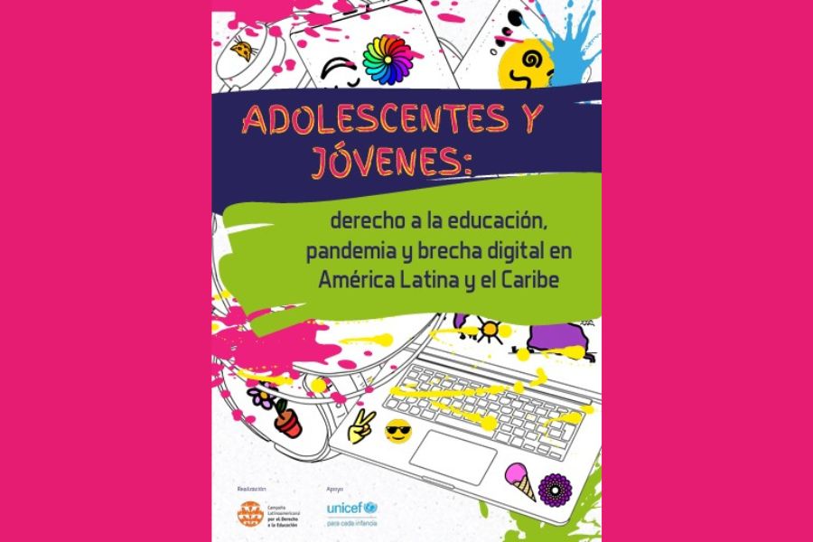 Adolescentes y jóvenes: derecho a la educación, pandemia y brecha digital en América Latina y el Caribe