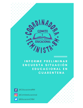 Informe preliminar Encuesta Situación Educacional en cuarentena