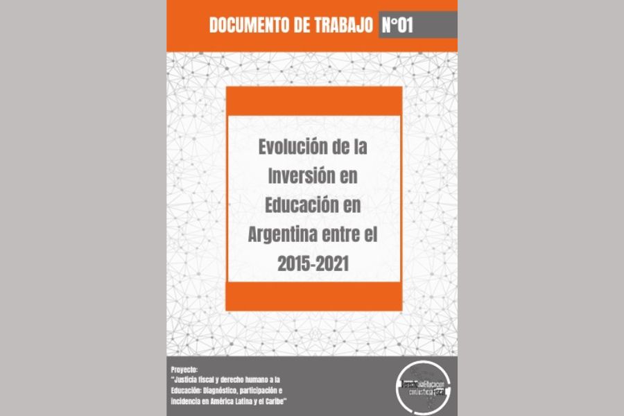 Evolución de la inversión en Educación en Argentina entre 2015 y 2021