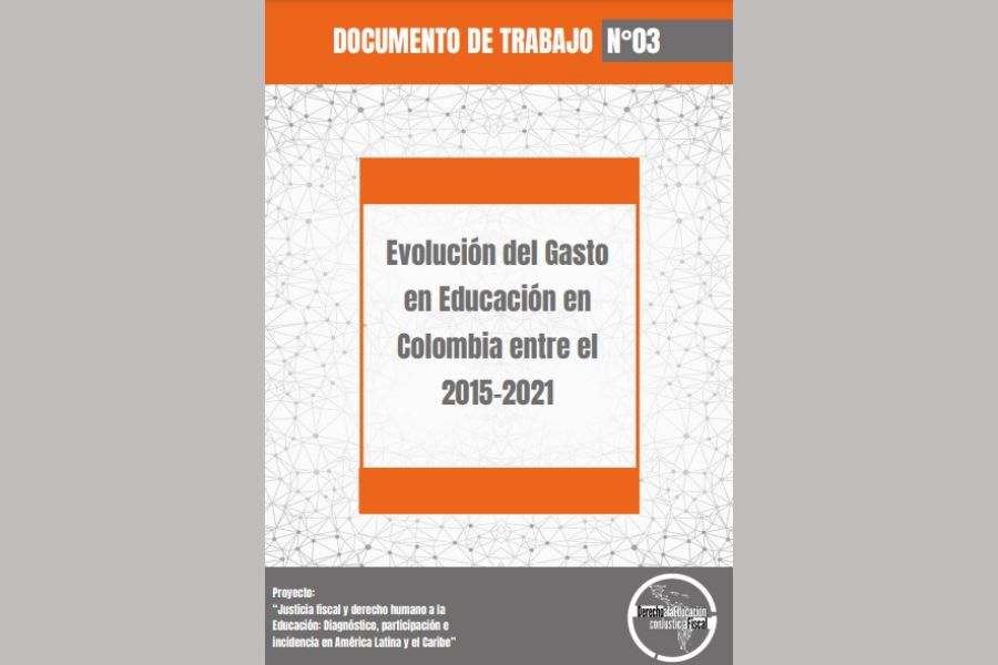Evolución del Gasto en Educación en Colombia entre el 2015-2021