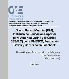 Reporte 1: Observatorio Latinoamericano y Caribeño de Organismos Multilaterales, Bancas de Desarrollo, Corporaciones Tecnológicas y Filantropía