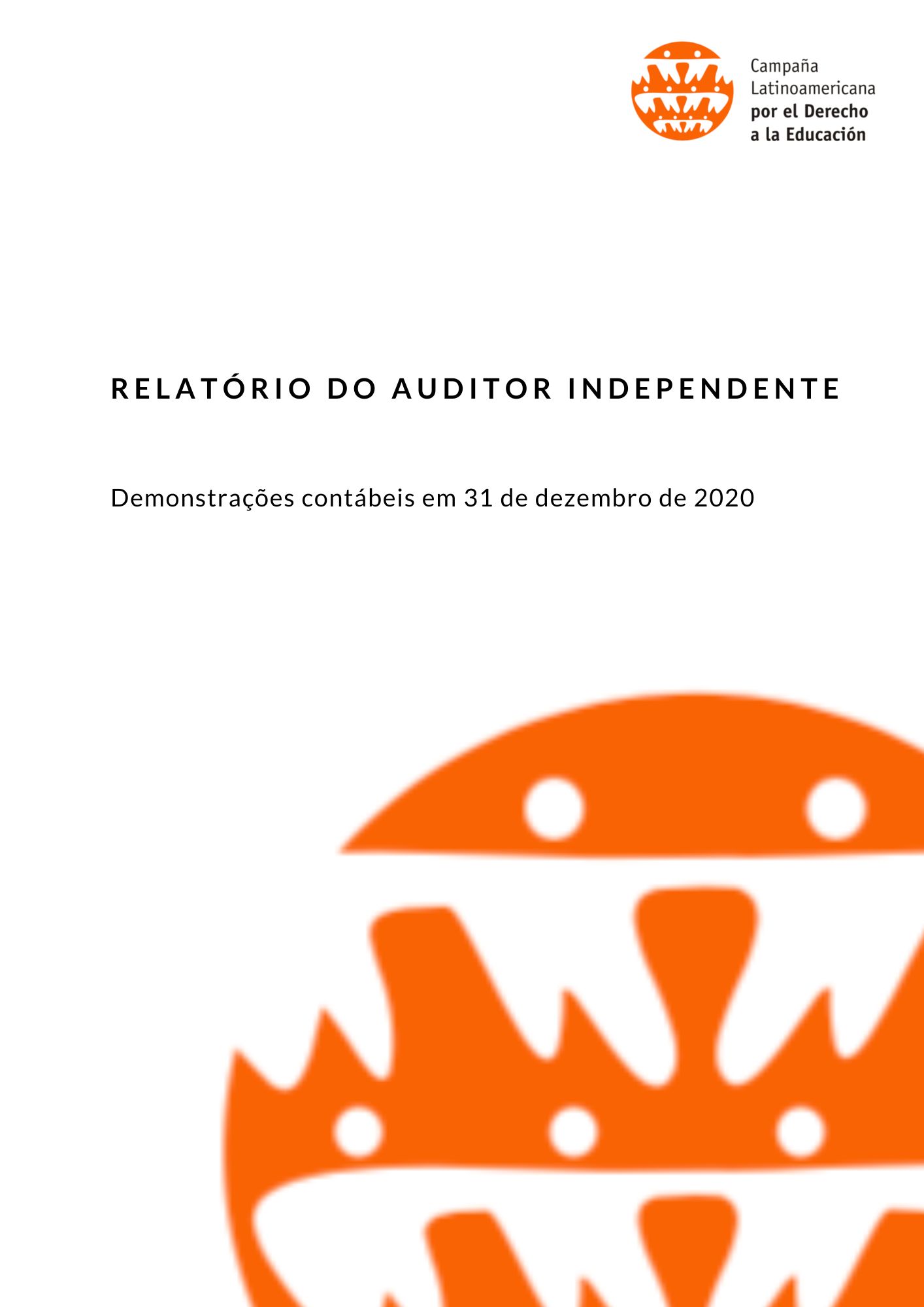 Informe de auditoria CLADE – 2020