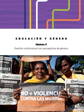 Curso: Educación y Género – Módulo 5: Gestión institucional con perspectiva de género
