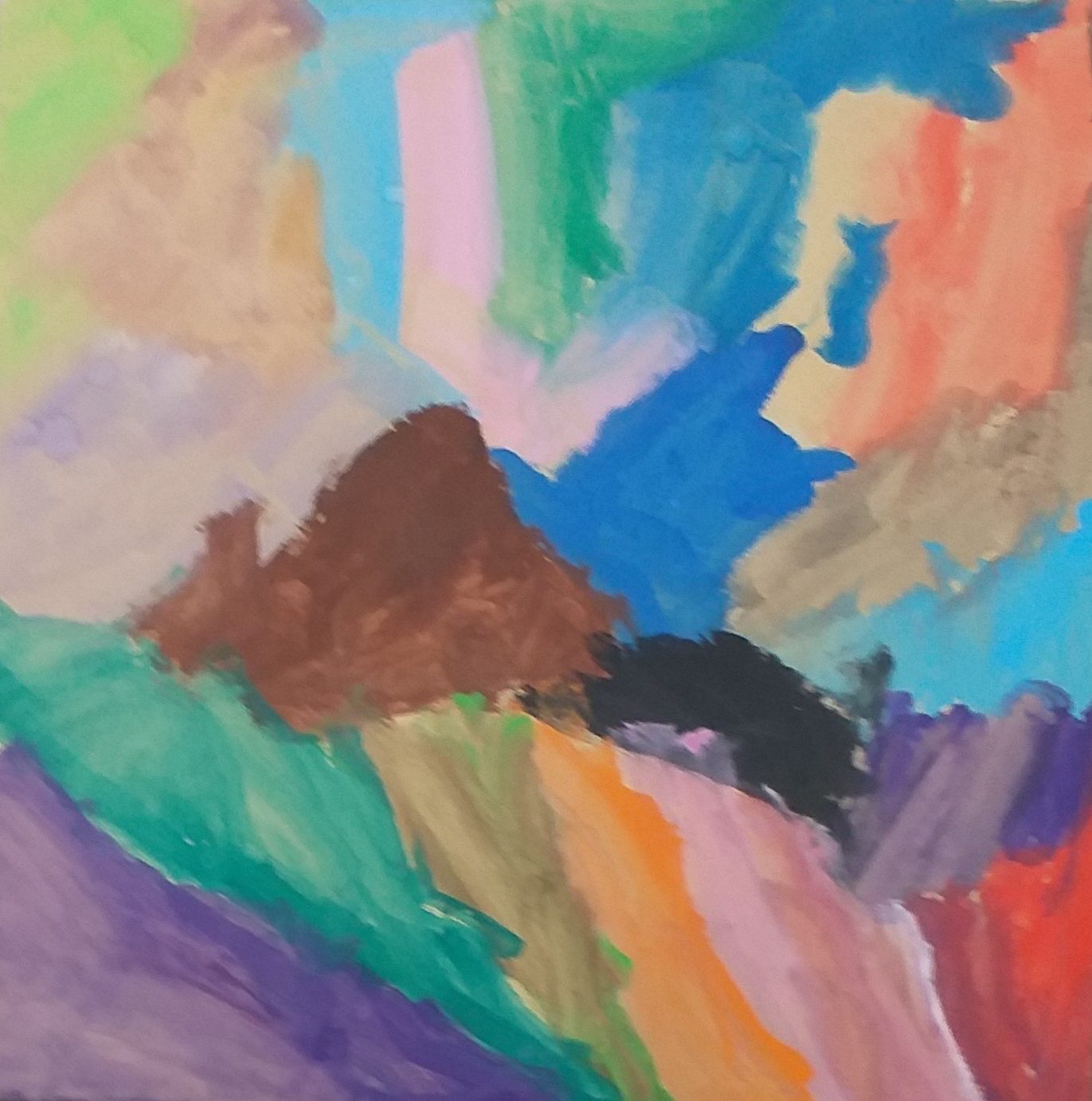 Autor: Jano 5 años CABA (Argentina), Dibujo que hace parte de la convocatoria de galería virtual "Así es estar en casa" realizada por OMEP Argentina.