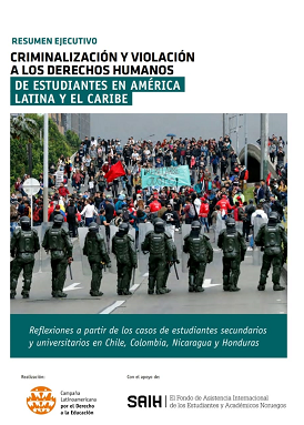 Criminalisation and Violation of Students´Human Rights in Latin America and the Caribbean – Executive Summary
